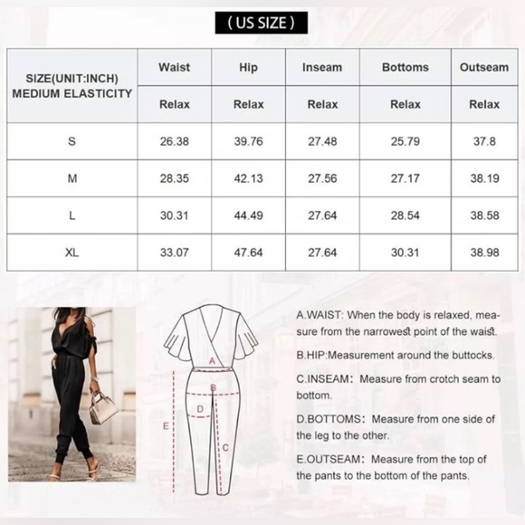 Sexy Elegant Jumpsuit 4 Womens Dressy 1Pc Romper Cold Shoulder Slit Sleek Suit - Picture 13 of 16